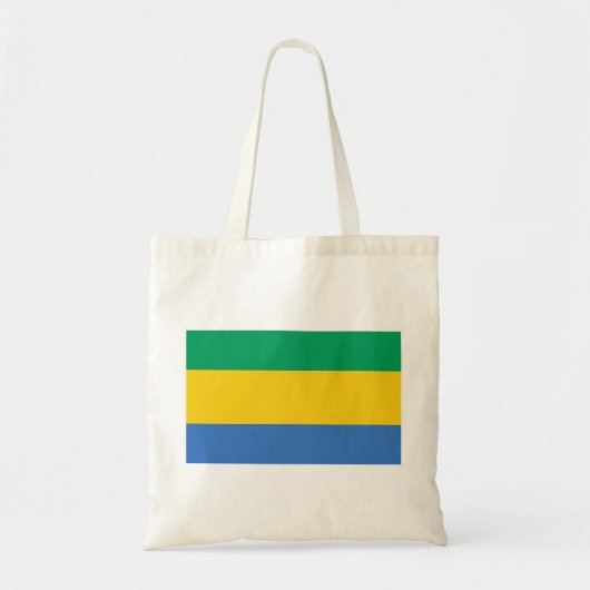 Gabon Flag Tragetasche (Vorne)