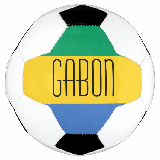 Gabon Fußball (Vorderseite)