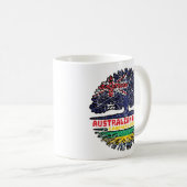 Gabon Gabonese Australian Australia Tree Roots Kaffeetasse (VorderseiteRechts)
