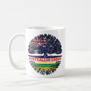 Gabon Gabonese Australian Australia Tree Roots Kaffeetasse
