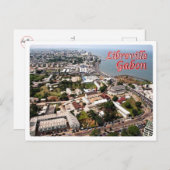 Gabon - Libreville - Postkarte (Vorne/Hinten)