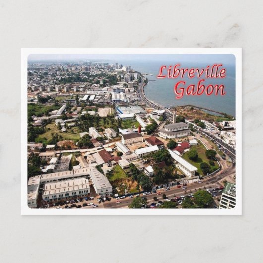 Gabon - Libreville - Postkarte (Vorderseite)