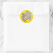 Gabon Map Sticker (Tasche)