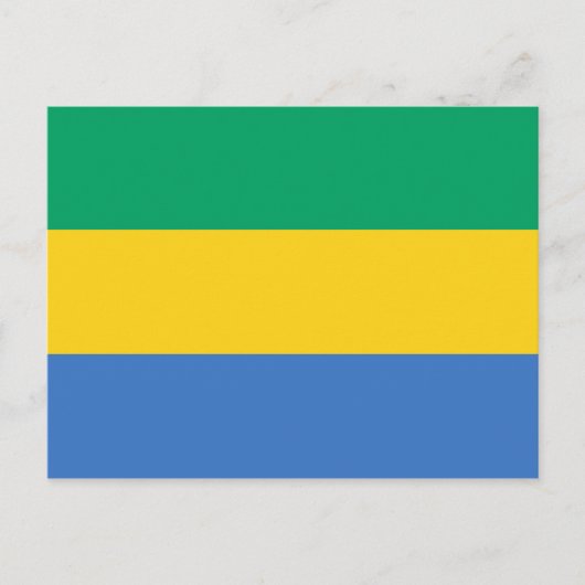 Gabon Postkarte (Vorderseite)