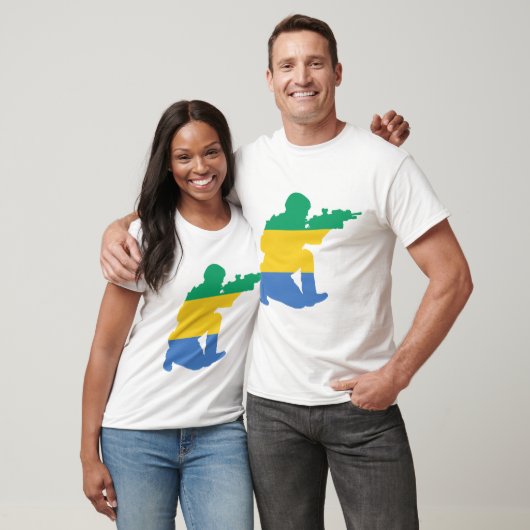 Gabon Siegel T-Shirt (Unisex)