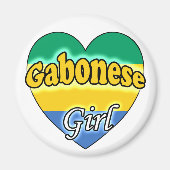 Gabonese Girl Magnet (Vorne)