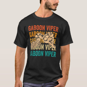 Gaboon Viper Retro T-Shirt