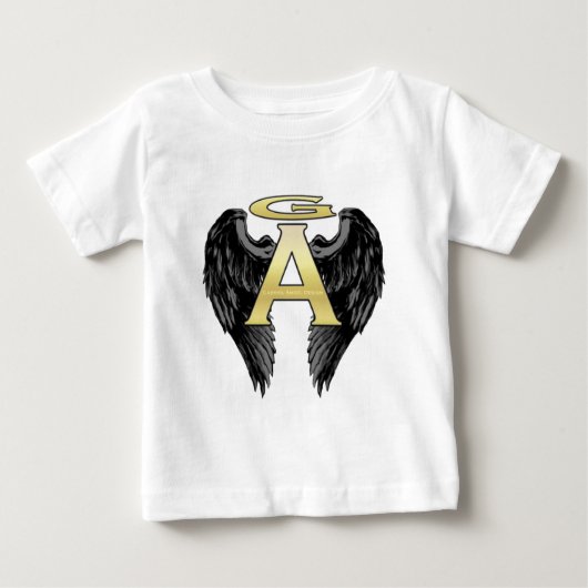 Gabriel Angel Design Wings Logo Baby T-shirt (Vorderseite)