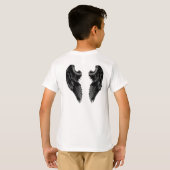 Gabriel Angel Design Wings Logo T-Shirt (Schwarz voll)