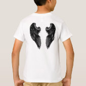 Gabriel Angel Design Wings Logo T-Shirt (Rückseite)