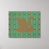 Gabriel bei den Toren und dem Goldenen Schwan Leinwanddruck (Vorderseite)