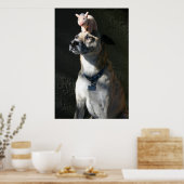 Gabriel bestellte Speck zum Frühstück Poster (Küche)