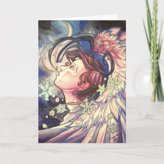 Gabriel Closeup Grußkarte Karte (Vorderseite)