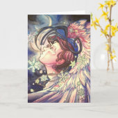 Gabriel Closeup Grußkarte Karte (Gelbe Blume)