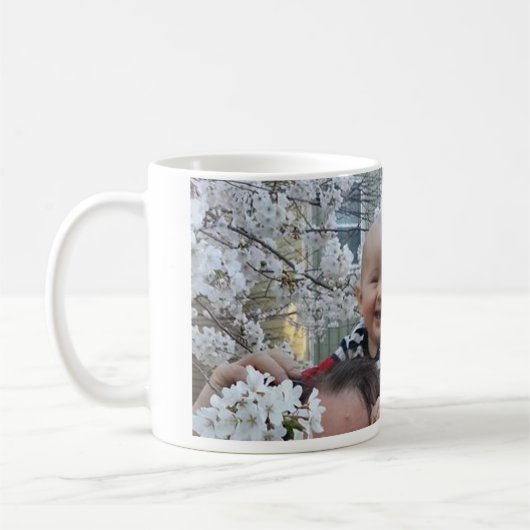 Gabriel dans les fleurs kaffeetasse (Links)