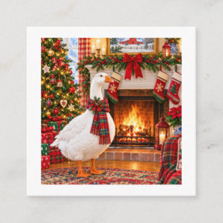 Gabriel die Gans Frohe Weihnachten Begleitkarte