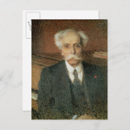 Gabriel Faure Postkarte (Vorne/Hinten)
