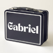 Gabriel Metall Brotdose (Rückseite)