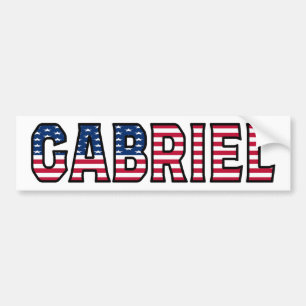 Gabriel Name Vorname USA Aufkleber Sticker Auto Autoaufkleber