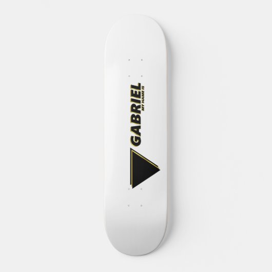 GABRIEL. SAMER BRASIL SKATEBOARD (Vorderseite)