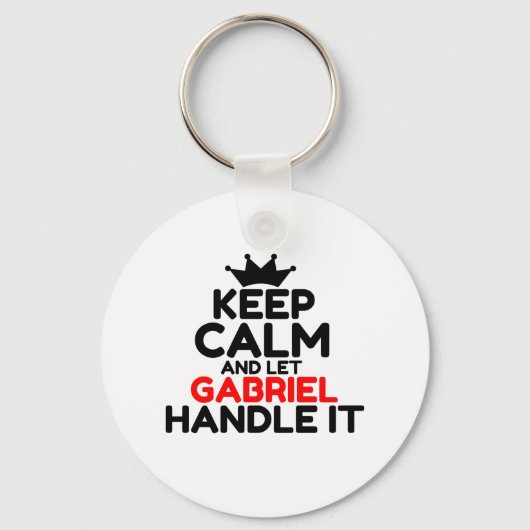 GABRIEL SCHLÜSSELANHÄNGER (Vorderseite)