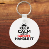 GABRIEL SCHLÜSSELANHÄNGER (Vorderseite)