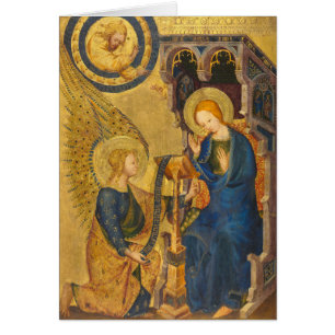 Gabriel und Maria Malerei
