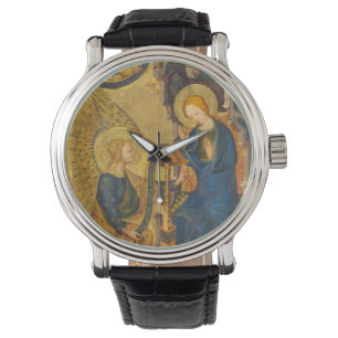 Gabriel und Maria Malerei Armbanduhr