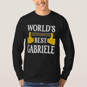 Gabriele Persönlicher Name Vorname Weltname Bester T-Shirt