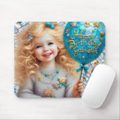 GABRIELLA ~ GLÜCKLICHER BIRTHDAY BALLOON ~ MOUSEPAD (Mit Mouse)