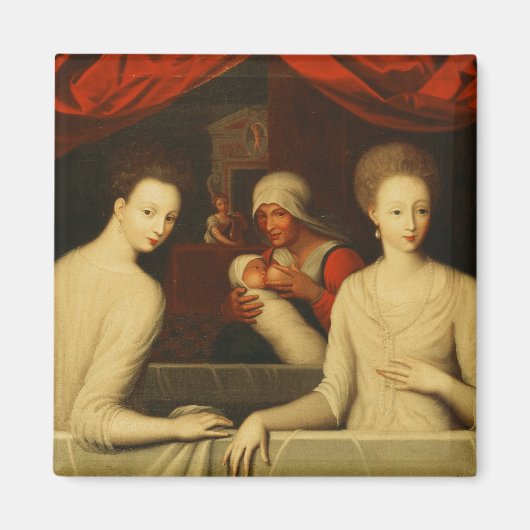 Gabrielle d'Estrees und ihre Schwester Magnet (Vorne)