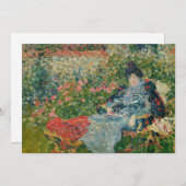 Gabrielle Valtat au Jardin | Louis Valtat (Vorne/Hinten)