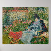 Gabrielle Valtat au Jardin | Louis Valtat Poster (Vorne)