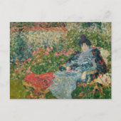 Gabrielle Valtat au Jardin | Louis Valtat Postkarte (Vorderseite)