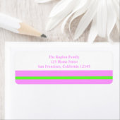 Gabrielle Wedding Bat Mitzvah Party Label (Insitu)