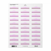 Gabrielle Wedding Bat Mitzvah Party Label (Vorne)