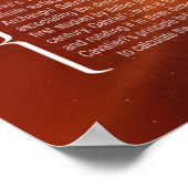 Gabriels Horn Poster (Ecke)