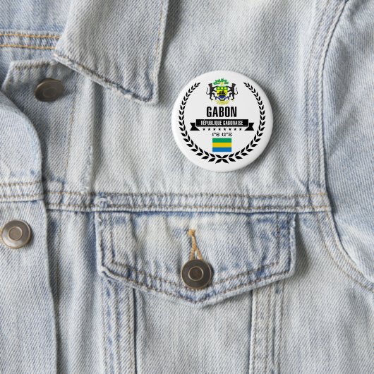 Gabun Button (Beispiel)