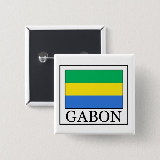 Gabun Button (Vorne & Hinten)