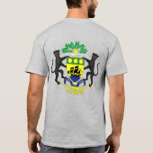 Gabun Flag Independence Celebration T - Shirt (Rückseite)