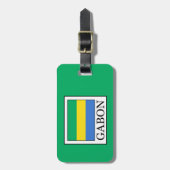 Gabun Gepäckanhänger (Vorderseite vertikal)