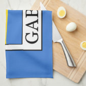 Gabun Handtuch (Viertel Falte)