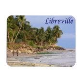 Gabun - Libreville - Magnet (Horizontal)