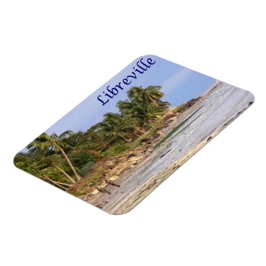 Gabun - Libreville - Magnet (Linke Seite)