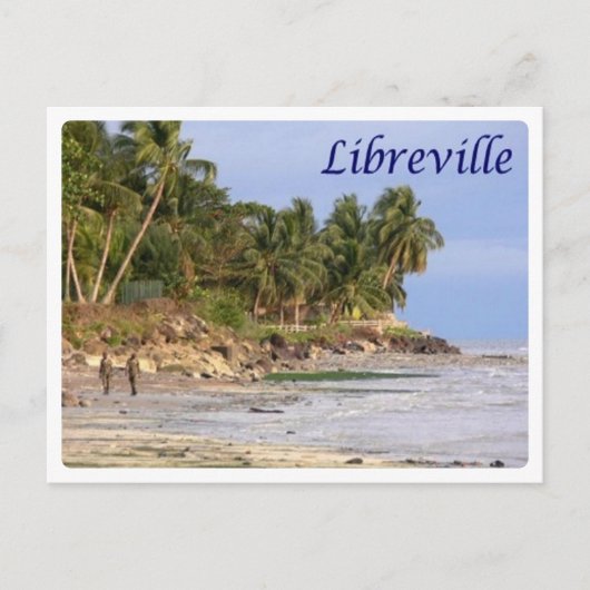 Gabun - Libreville - Postkarte (Vorderseite)