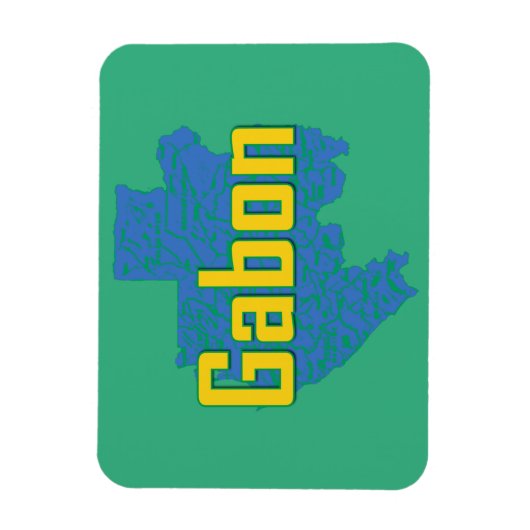 Gabun Magnet (Vertikal)