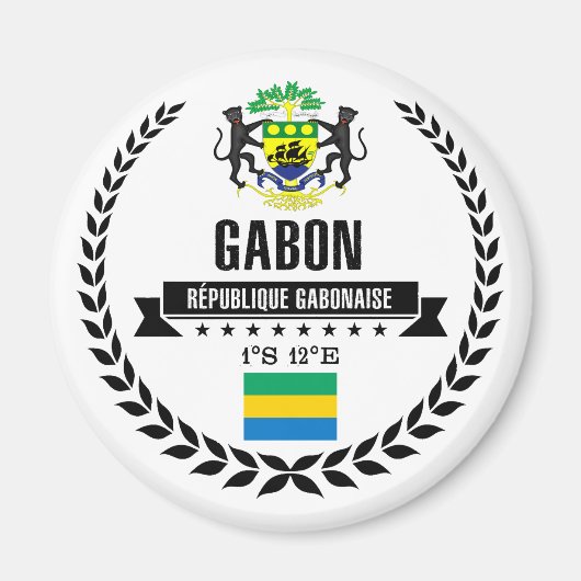 Gabun Magnet (Vorne)