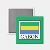 Gabun Magnet (Vorderseite/Rückseite)