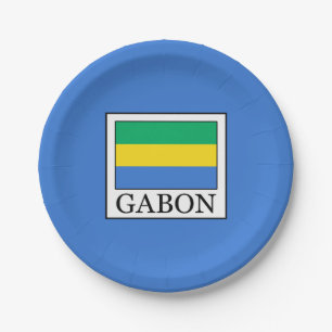 Gabun Pappteller