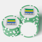Gabun Pokerchips (Stapel)